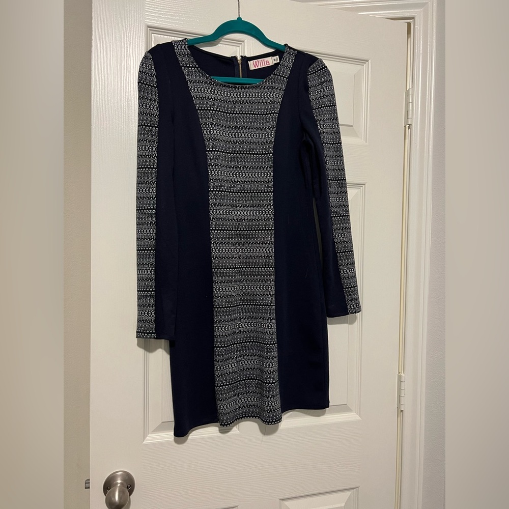 Dark navy blue women’s dress